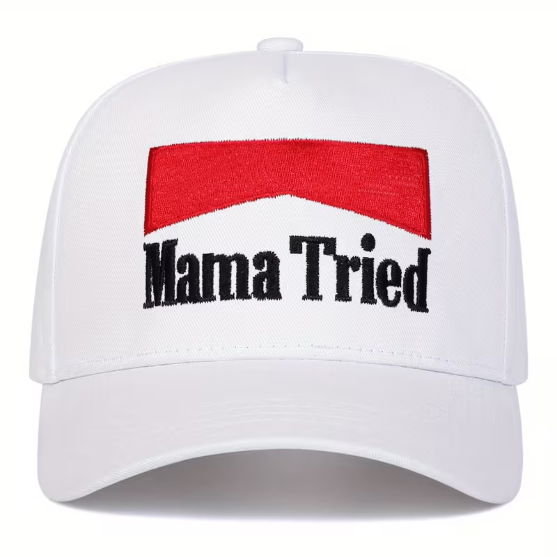 Шапка с козирка "Mama Tried"