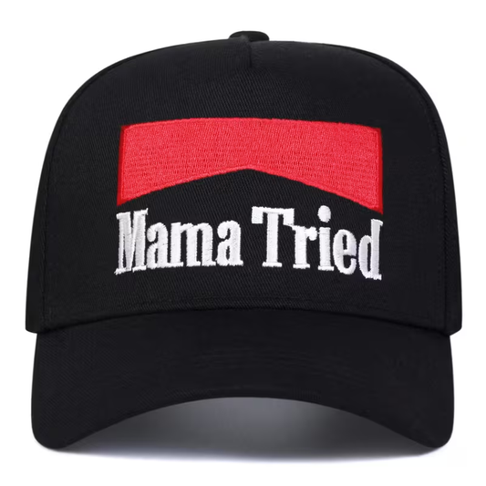 Шапка с козирка "Mama Tried"