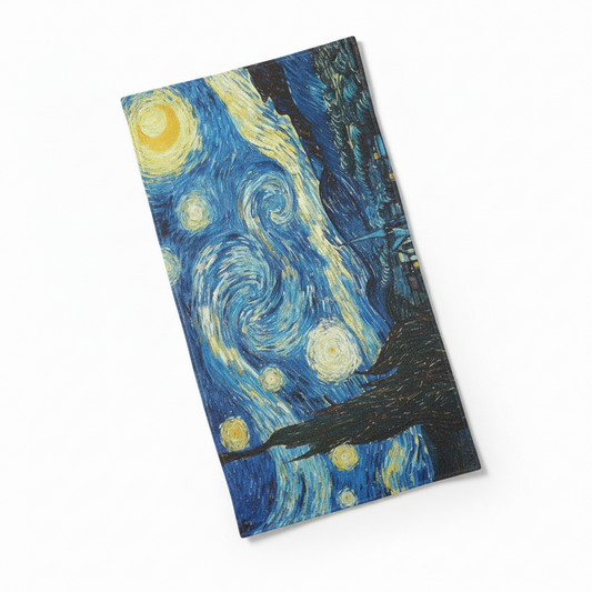 Плажна кърпа "Starry Waves Art"