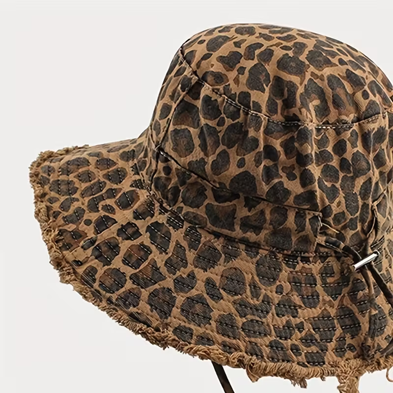 Шапка тип идиотка "Wild Leopard"