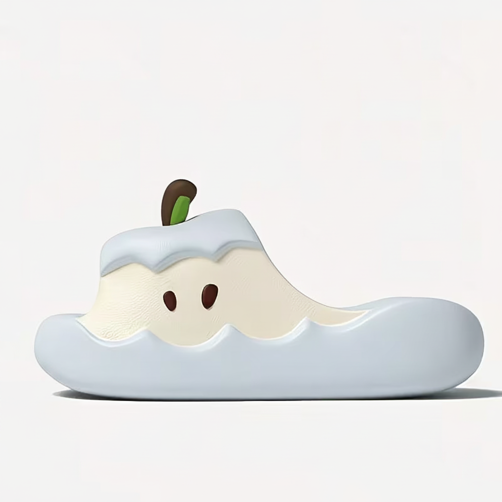 Джапанки с формата на ябълка "Apple Step Blue"