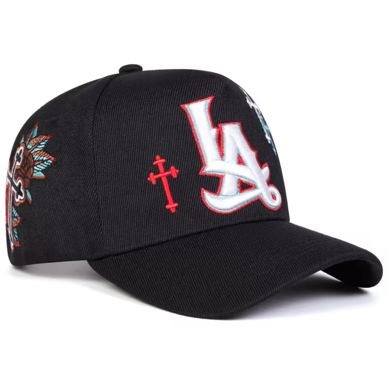 Шапка с козирка "LA Embroidery"