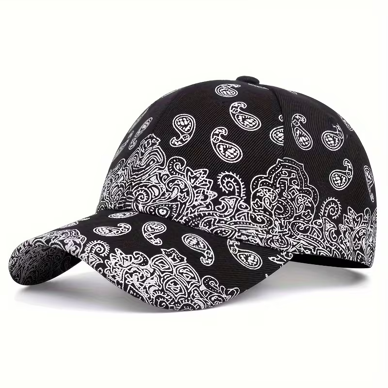 Шапка с козирка "Paisley Pattern"