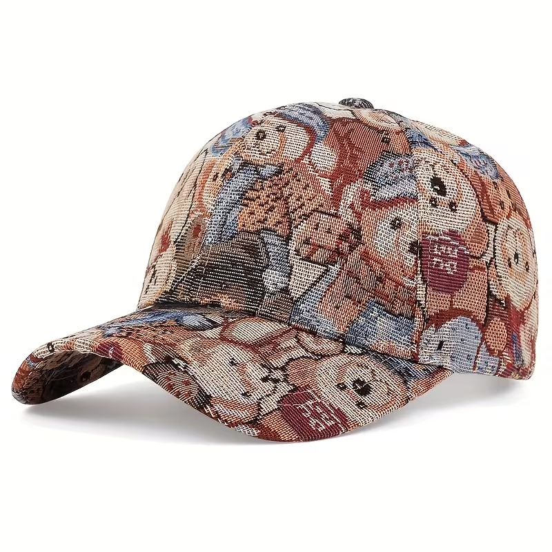 Шапка с козирка "Vintage Patchwork"