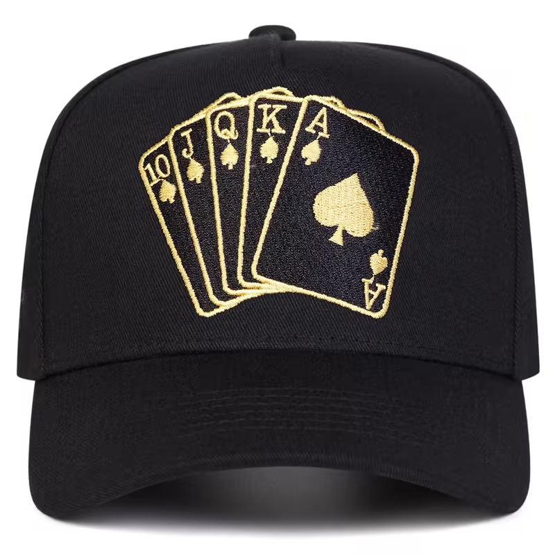Шапка с козирка "Royal Flush"