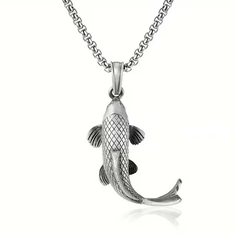 Колие "Silver Koi"