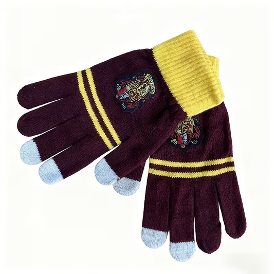 Топли плетени ръкавици Gryffindor
