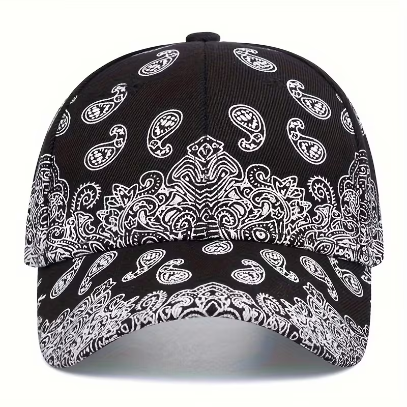 Шапка с козирка "Paisley Pattern"