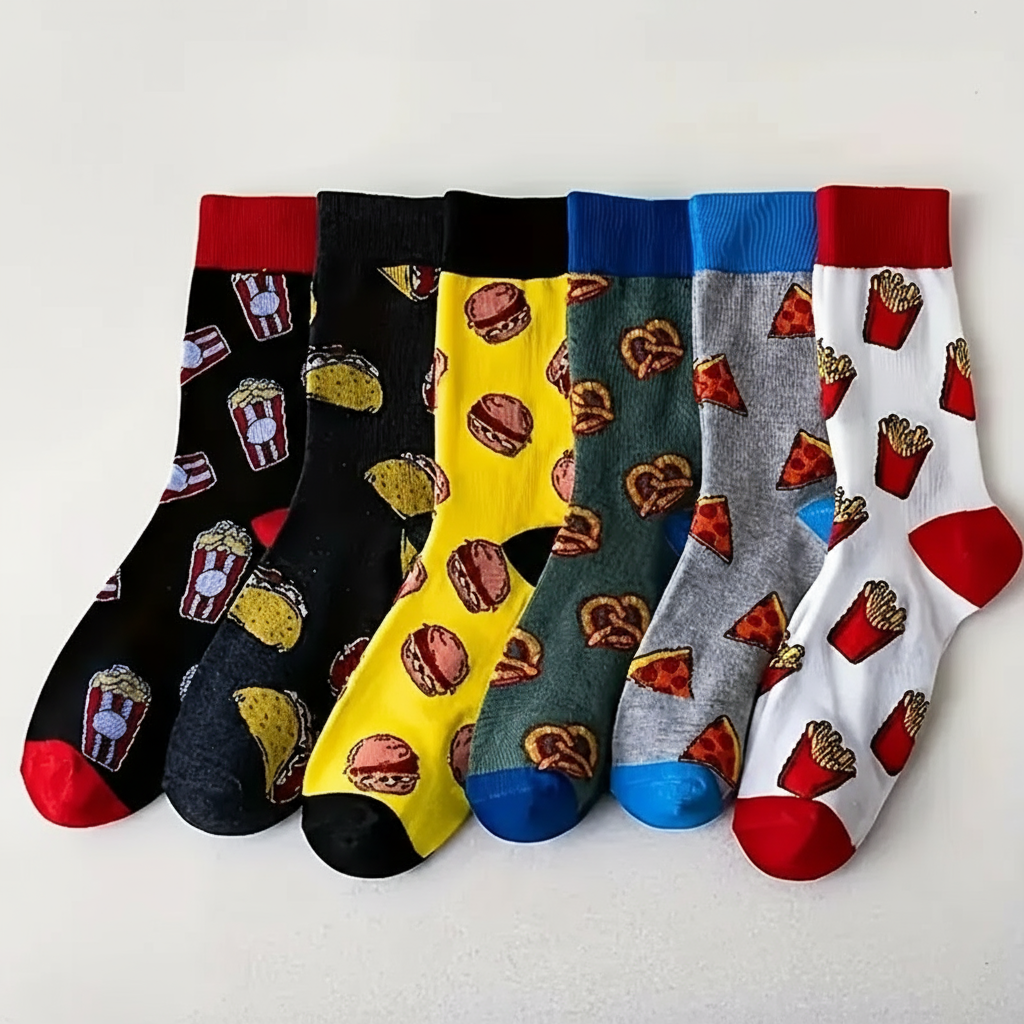 Забавен комплект чорапи "Snack Mood"