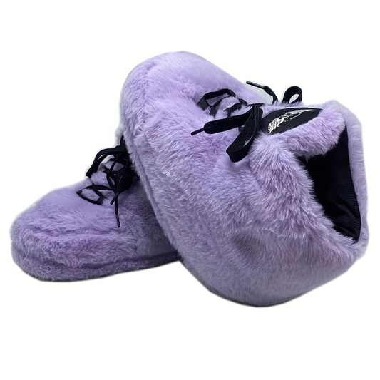 Ултра меки плюшени пантофи тип кецове "Fluffy Steps"