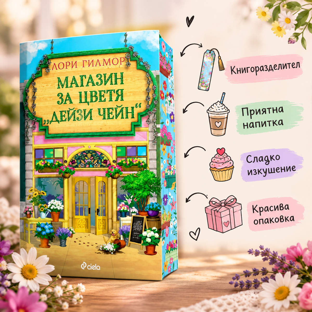 Кутия "Магазин за цветя"Дейзи Чейн"