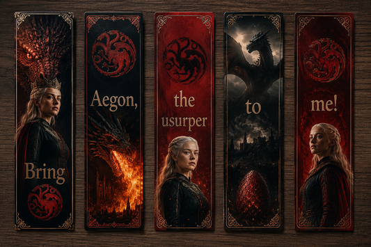 Книгоразделители "House of the Dragon"