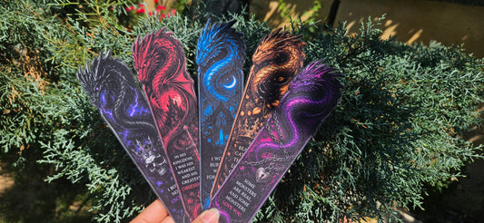 Книгоразделители "Dragons"