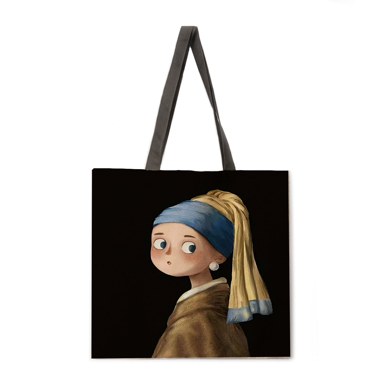 Пазарска чанта "Момичето с перлената обица"