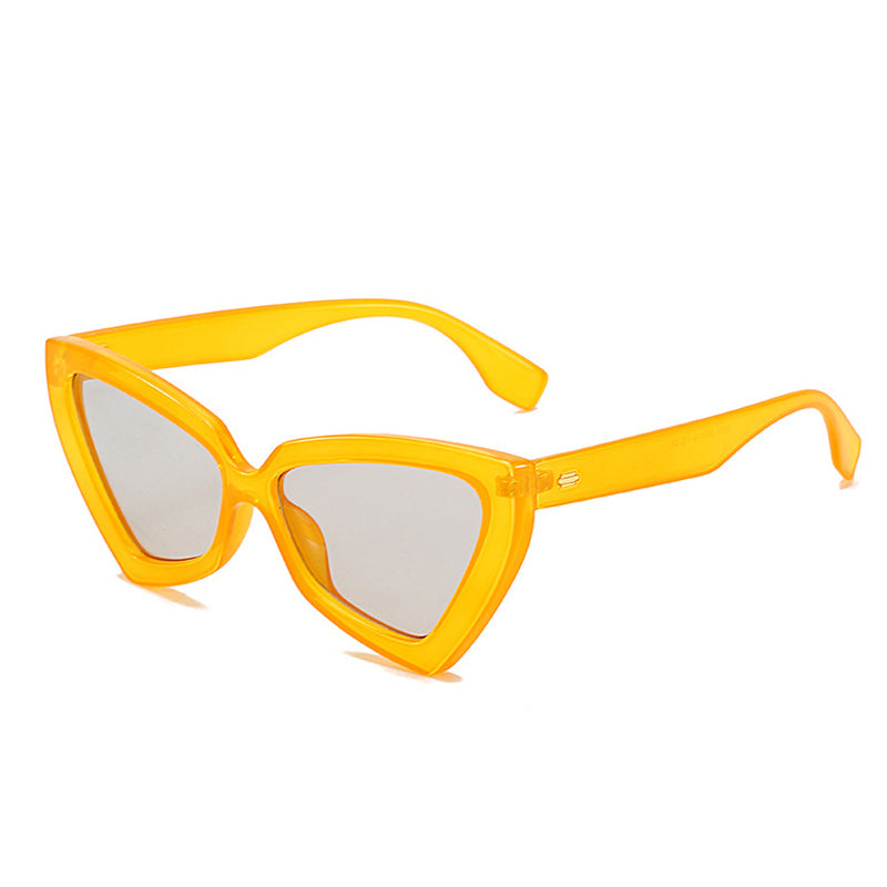 Слънчеви очила "Cat Eye Jelly Orange"