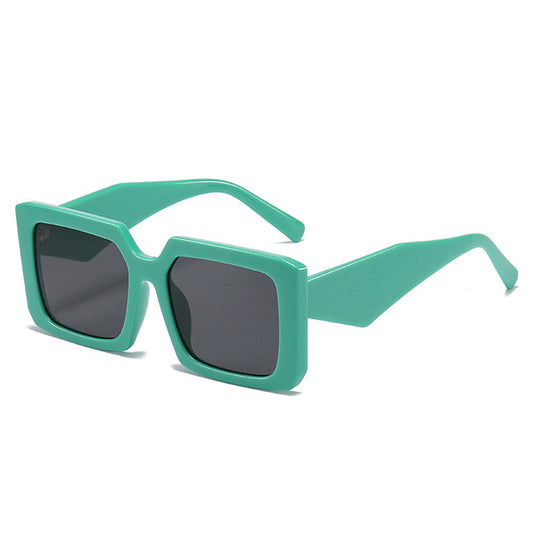 Слънчеви очила "Retro Square Green"