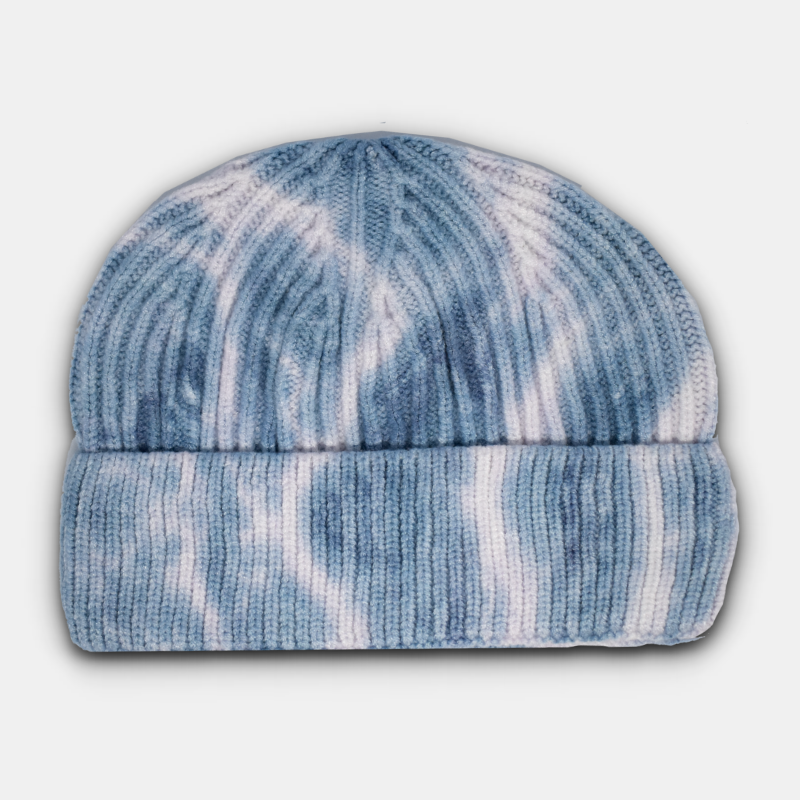 Зимна шапка "Tie-dye Blue"