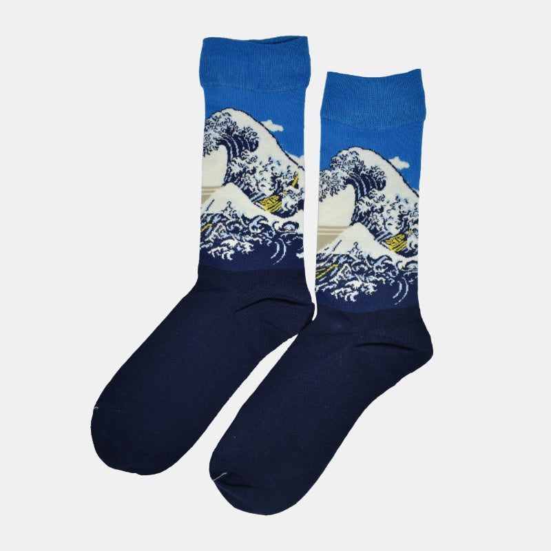 Чорапи "Голямата вълна край Канагава"